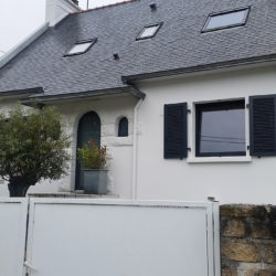 Porte d'entrée Tryba HA80 vitrée 7016
