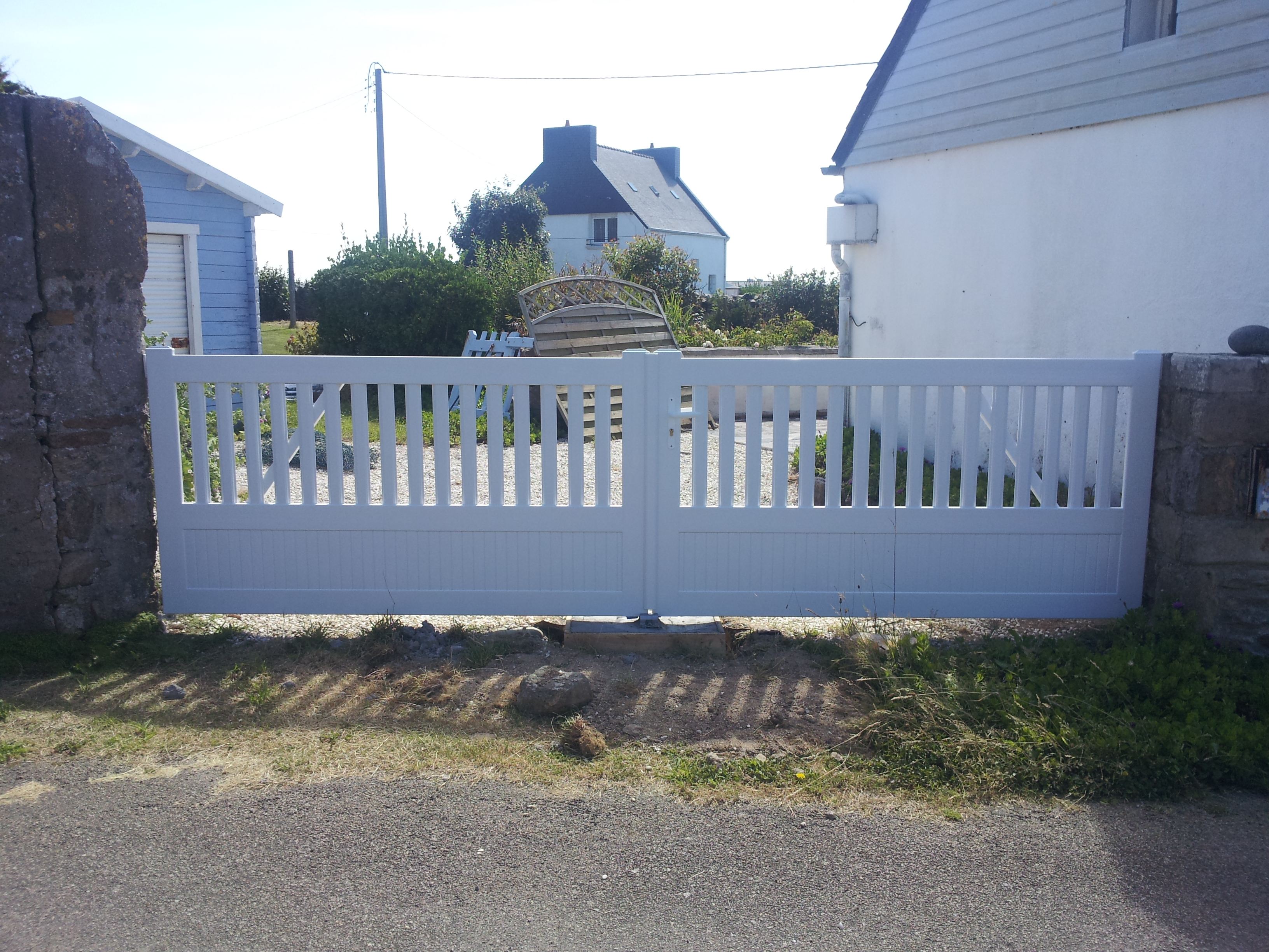 Portail PVC Portail PVC 2vantaux