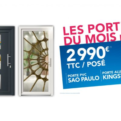 Portes d'entrée du mois de juillet 2020 chez TRYBA