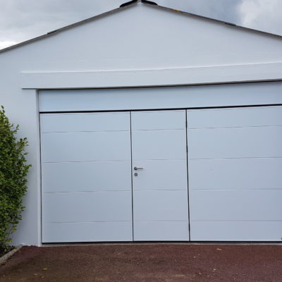 Porte de garage Moos avec imposte