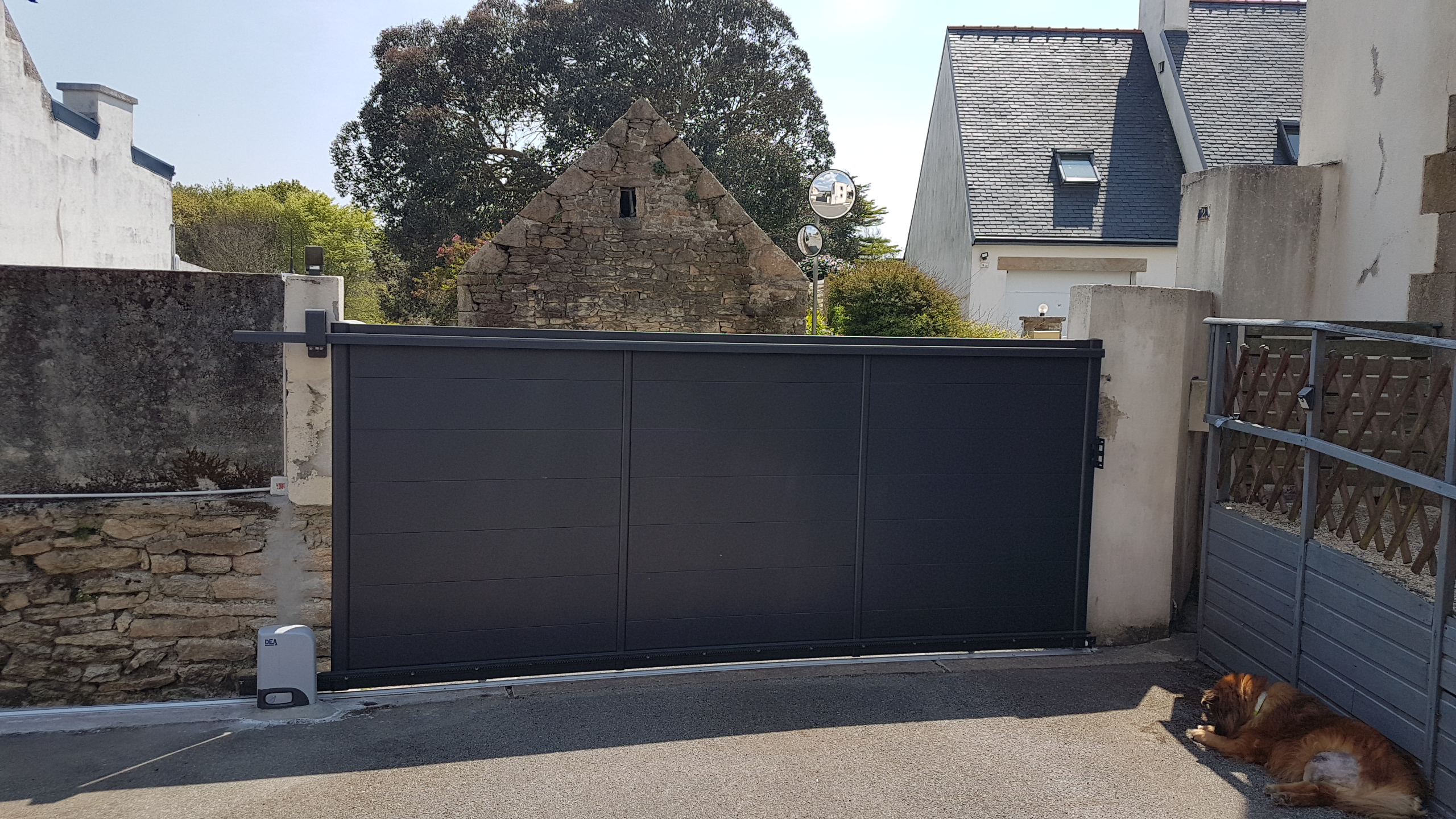 Portail Ariane en aluminium - TRYBA AFP29