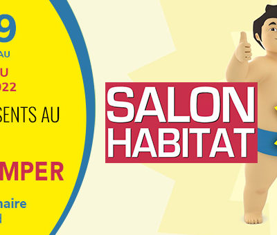 Bannière TRYBA AFP29 Salon de l'Habitat à Quimper
