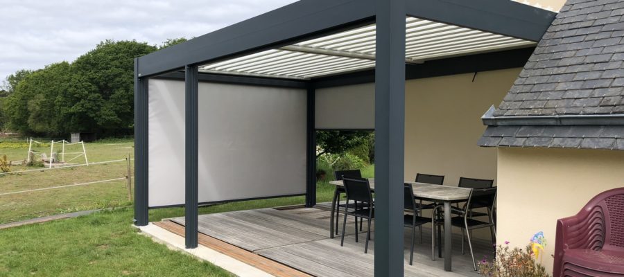 pergola-bioclimatique Pergola Bioclimatique à Fouesnant
