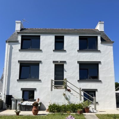 Rénovation d'une maison à Penmarc'h dans le Finistère