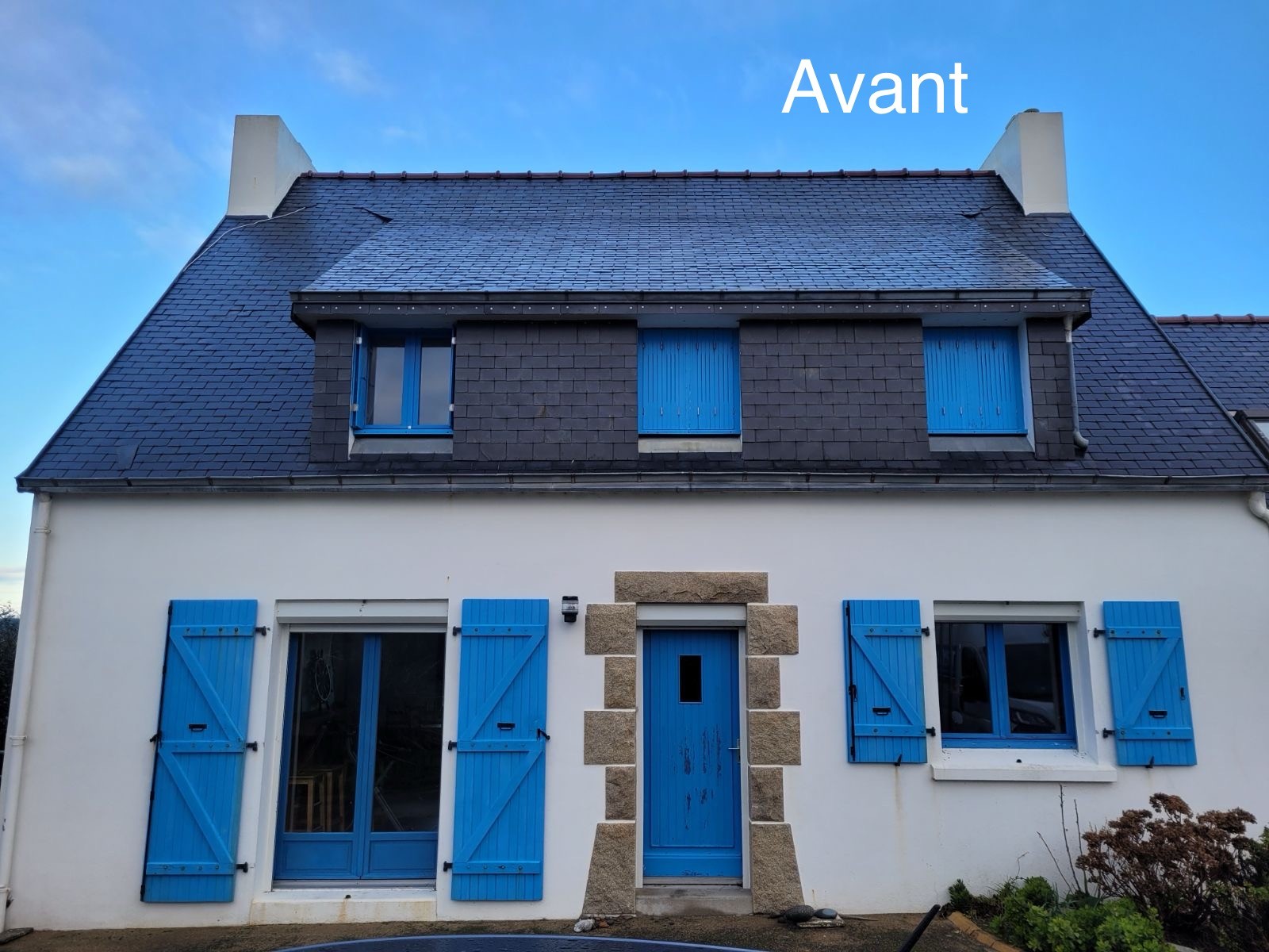 Maison avant chantier de rénovation Maison avant chantier de rénovation