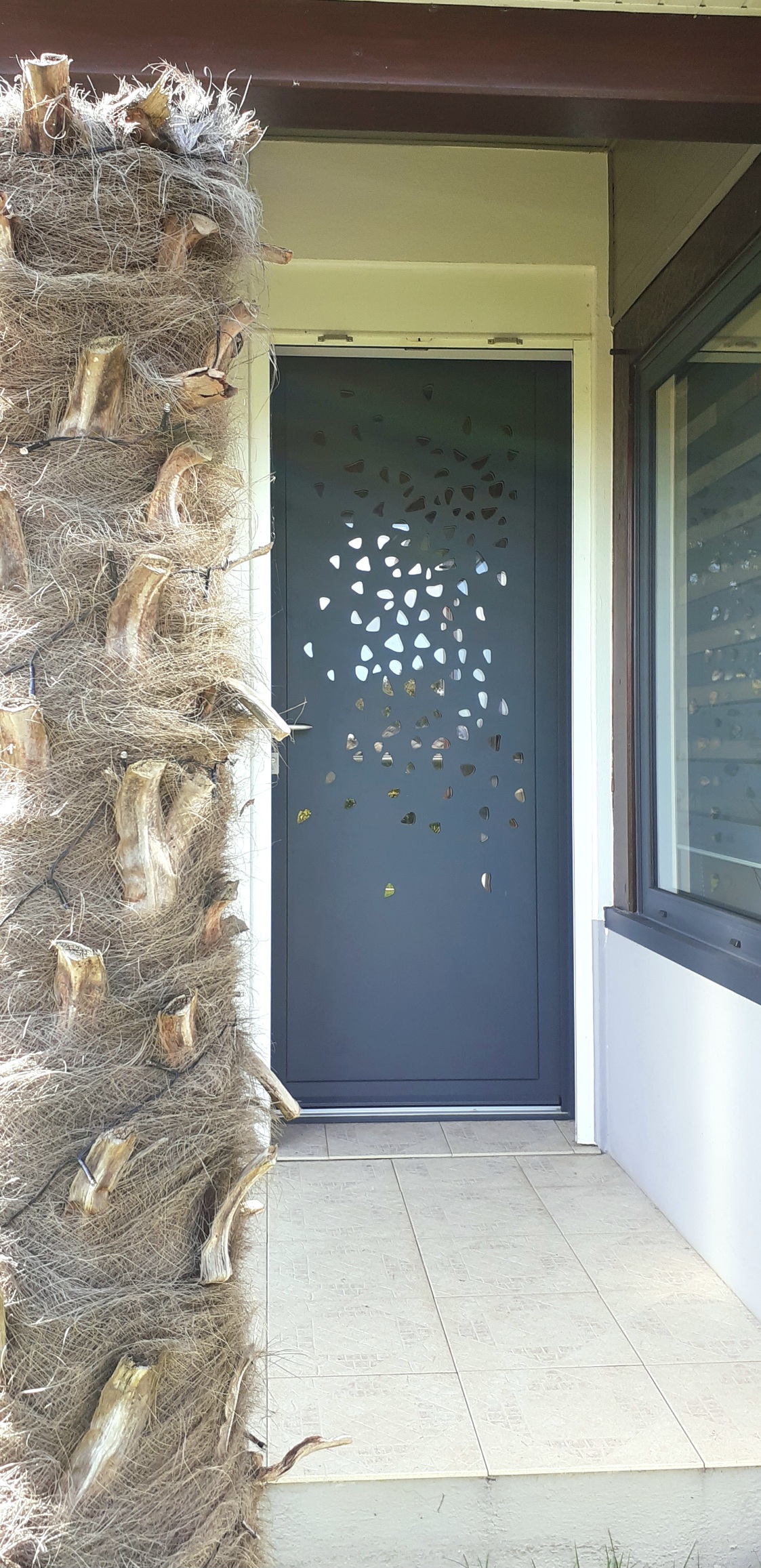 MICOUT 1 Porte d'entrée mixte bois/alu Minco Natura