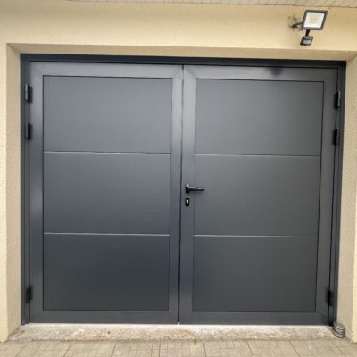 Porte de garage battante Aludoor