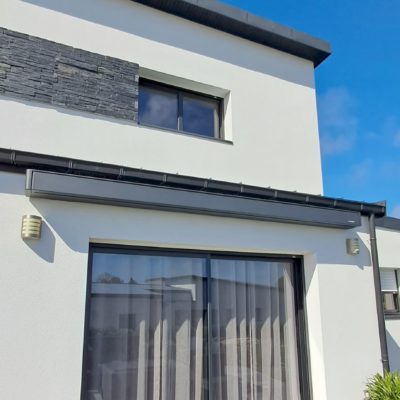 Store banne Warema K70 couleur RAL 7016