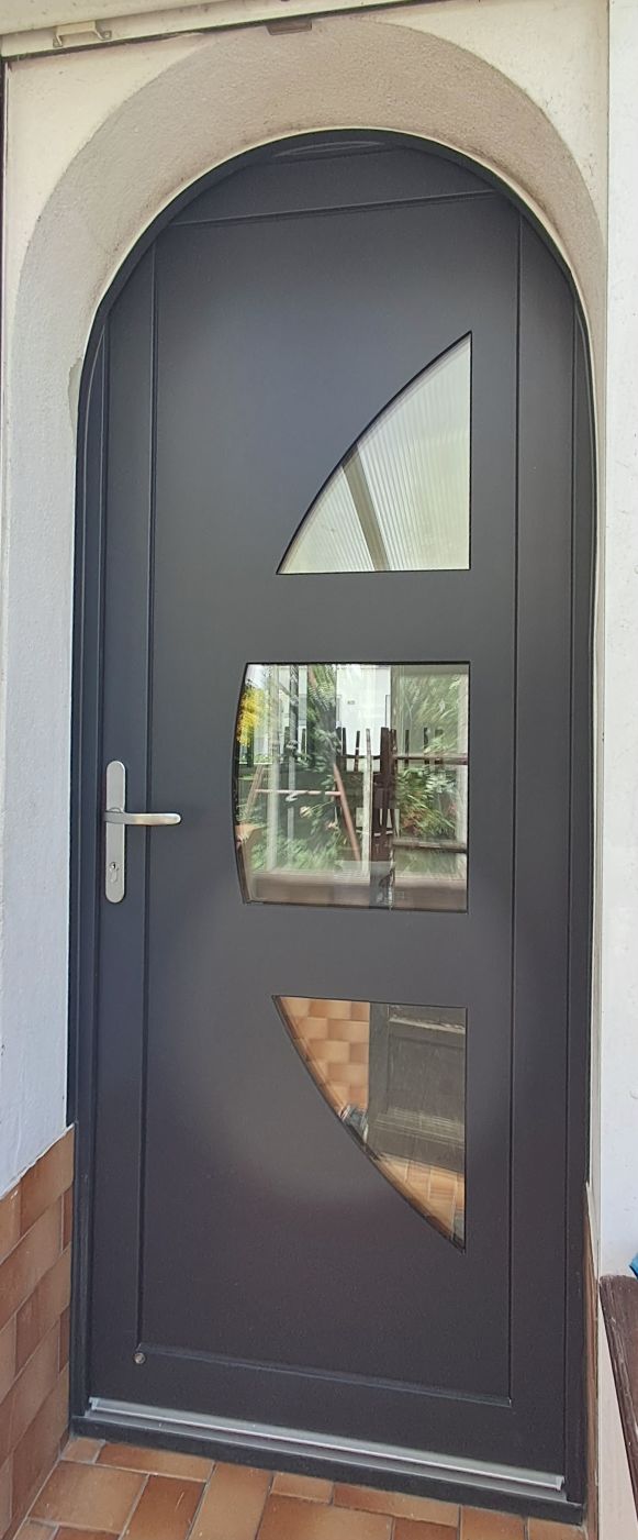 Porte d'entrée H81 PVC TRYBA Porte d'entrée PVC H81 TRYBA